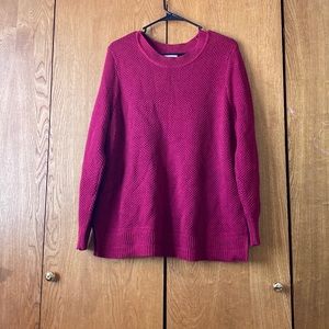 Old Navy Plus Sized Magenta Sweater